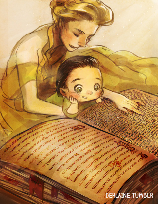 Illustration for article titled Sweet and silly (and uncomfortably sexy) moments from Loki's childhood